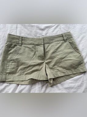 J. Crew Olive Green Cotton shorts